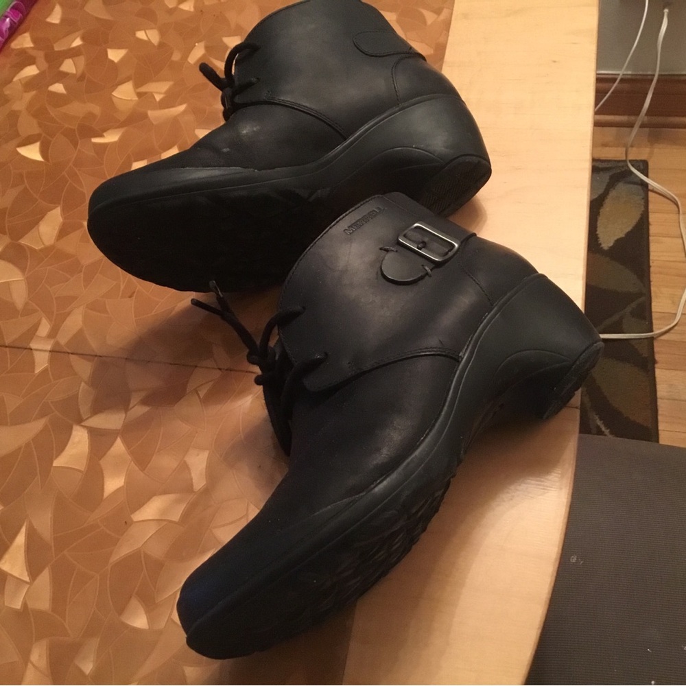 Merrell Women's Black Ankle Boots - Picture 4 of 7